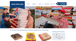 Desktop Screenshot of pizzaboxmanufacturers.com